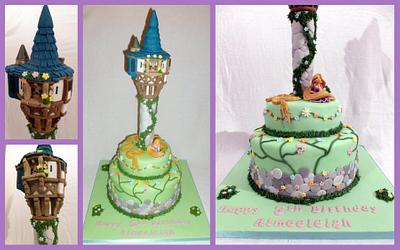 Tangled Tower - Cake by Bobbie Bishop