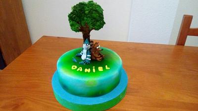 REGULAR SHOW CAKE - Cake by Camelia