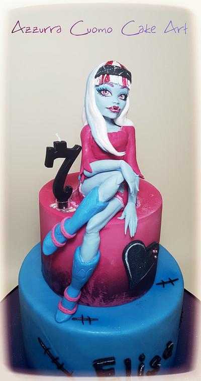 Abbey Bominable: Monster High cake❤ - Cake by Azzurra Cuomo Cake Art