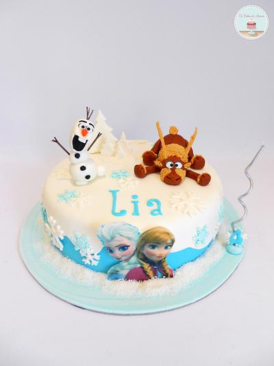 Frozen Cake - Cake by Ana Crachat Cake Designer 