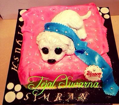 Doggies birthday cake  - Cake by Tejal Suvarna