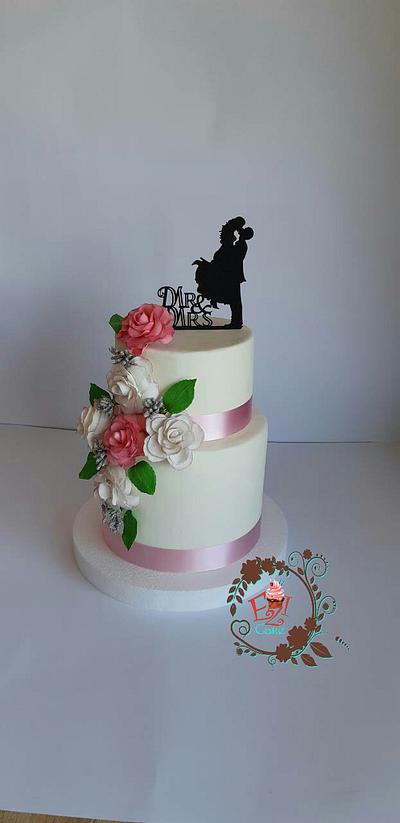 Rose wedding - Cake by Zerina