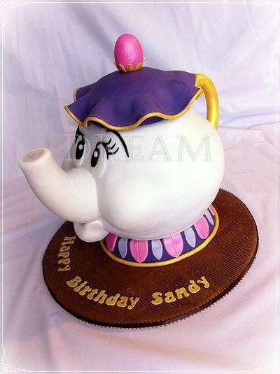 Mrs Potts!! - Cake by Dream Cakes by Robyn