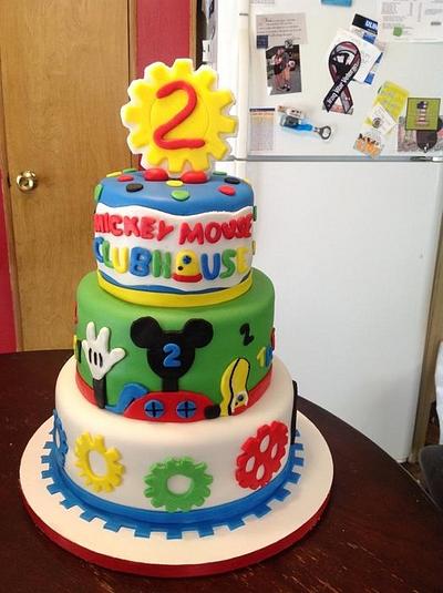 Mickey Mouse clubhouse cake - Cake by Ashleylavonda