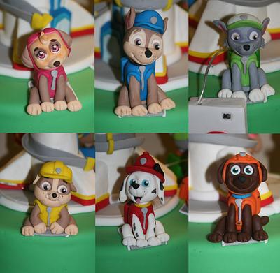 Paw Patrol toppers - Cake by WhenEffieDecidedToBake