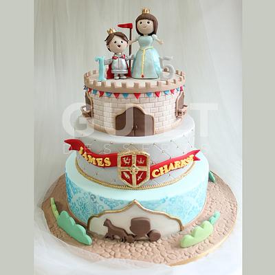 Prince and Princess - Cake by Guilt Desserts