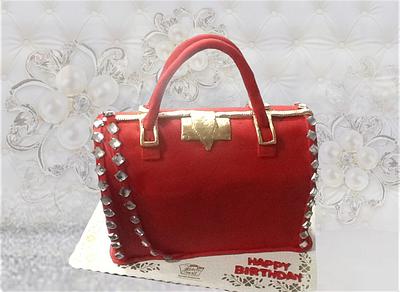 Red Bag - Cake by MsTreatz