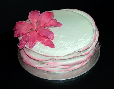 Flower Cake - Cake by Urszula Landowska