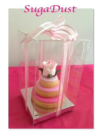 Stacked Ombre Cookie - Cake by Mary @ SugaDust