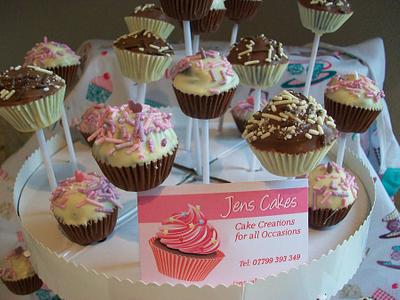 Cupcake cakepop - Cake by jens cakes
