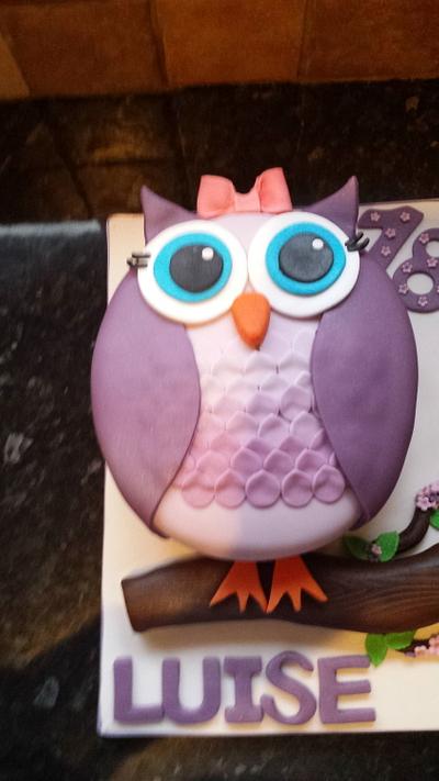 Lil owl cake 😊 - Cake by nannyscakes