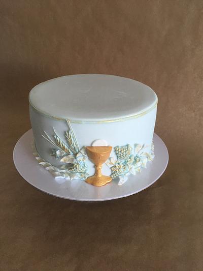 Communion - Cake by Kvety na tortu