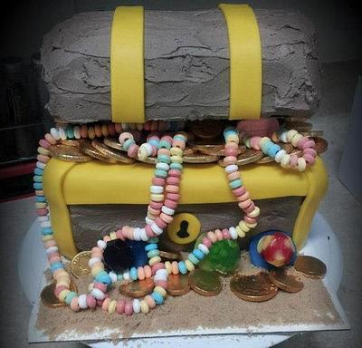 Treasure Chest - Cake by Chittenango Cakes