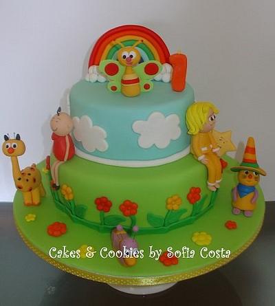 Baby TV Cake - Cake by Sofia Costa (Cakes & Cookies by Sofia Costa)