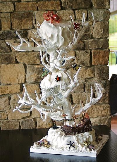 Coral Tree - Cake by Kelly Anne Smith