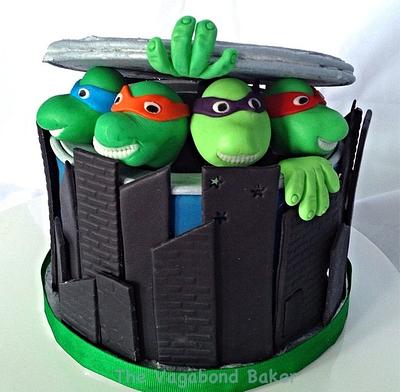 Teenage Mutant Ninja Turtle cake  - Cake by The Vagabond Baker