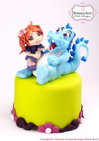 The Dragon of Tillie - Cake by Ylenia Ionta - SweetArt Cake Design