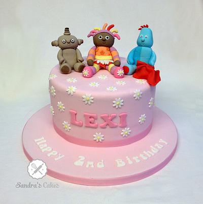 Iggle Piggle Macka Packa & Upsy Daisy!! - Cake by Sandra's cakes