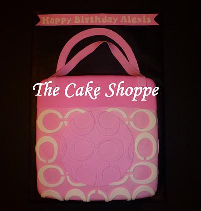 Pink Coach Purse - Cake by THE CAKE SHOPPE