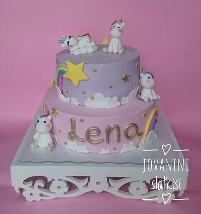 Unicorn cake  - Cake by Jovaninislatkisi