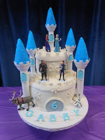 Gabby's 6th Frozen Birthday Cake - Cake by familycakesbyjackie
