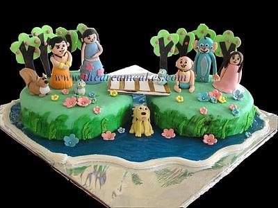 Chota Bheem cake - Cake by Ashwini Sarabhai