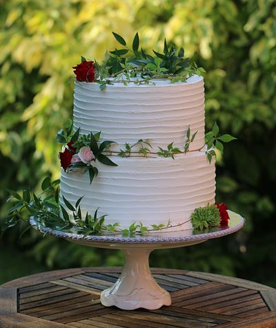 Rustic wedding cake :  - Cake by Lucya 