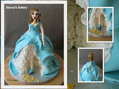 Walking doll cake - Cake by Bianca's Bakery