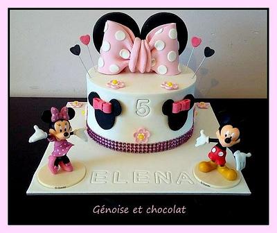 Minnie mousse cake - Cake by Génoise et chocolat