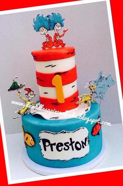 Dr. Seuss 1st Birthday - Cake by Danielle Vega