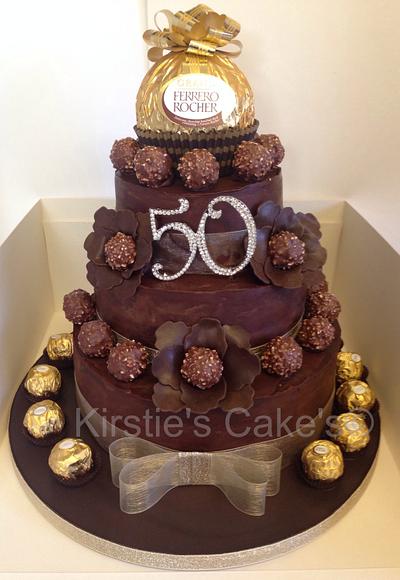Chocolate heaven  - Cake by Kirstie's cakes