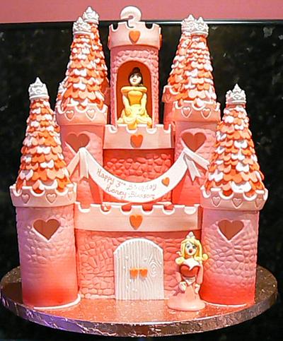 Princess castle - Cake by vanillasugar