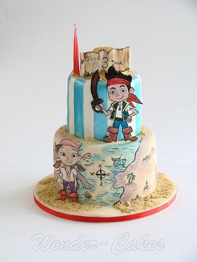 Jake and the Never Land Pirates - Cake by Alice van den Ham - van Dijk