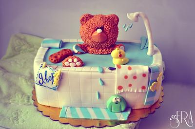 Bear Bathing - Cake by Gera