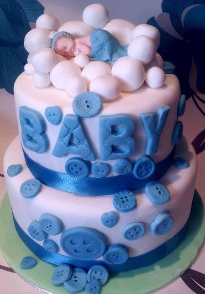 Baby boy  - Cake by Time for Tiffin 
