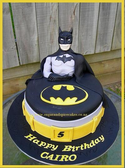 Batman Cake - Cake by Mel_SugarandSpiceCakes