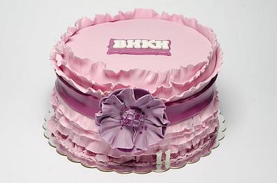 cake in pink - Cake by Rositsa Lipovanska