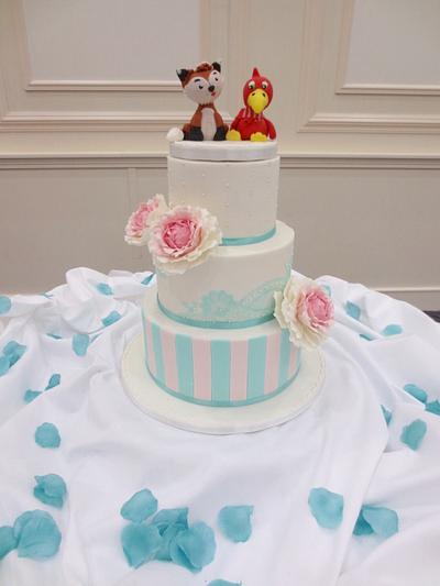 wedding favour (wedding cake) - Cake by K Cakes