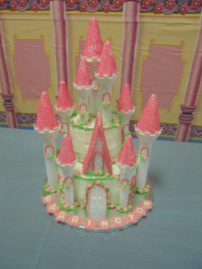 Princess Castle - Cake by Vanessa Price