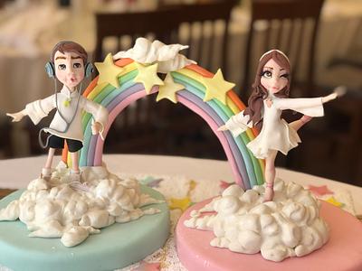 comunione per due   - Cake by Elisa De michele
