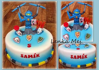 Lego Nexo Knights - Cake by Lenka