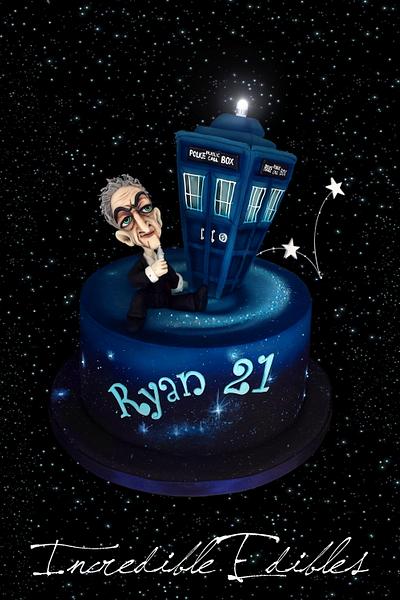 Dr.Who - Cake by Vicki's Incredible Edibles