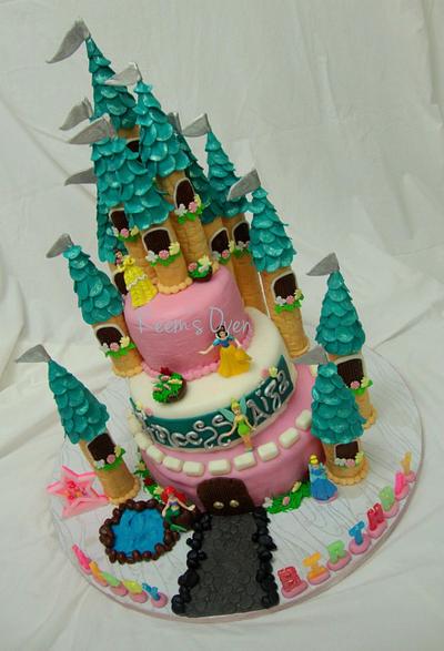 Reems oven castle cake - Cake by Cakesindubai