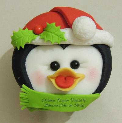 Christmas Penguin - Cake by Shereen
