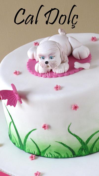 Puppy cake - Cake by Marta - Cal Dolç