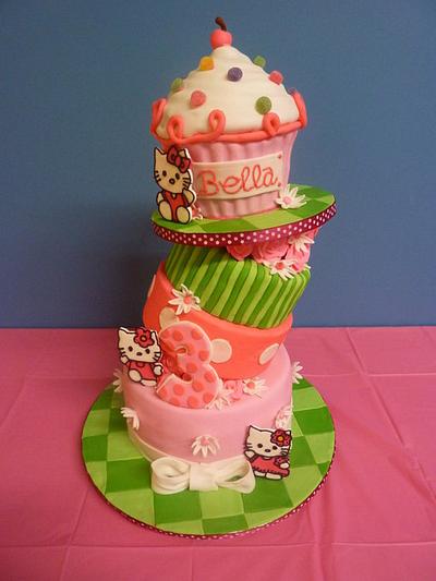 Hello Kitty - Cake by cakemomma1979
