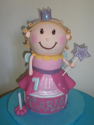 tarta hada princesa para Carla - Cake by Elena Garcia Rizo