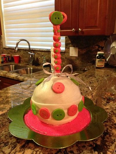 Baby Rattle Cake - Cake by caymanancy
