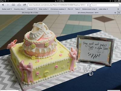 Baby girl - Cake by Brenda49