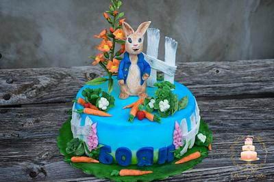 Peter rabbit cake - Cake by Benny's cakes